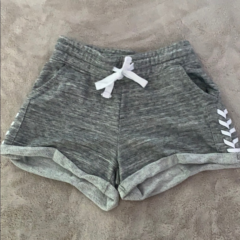 Grey Pajama shorts